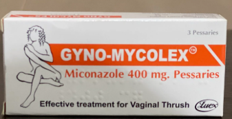 Gyno-Mycolex Miconazole 400 mg Vaginal Pessaries
