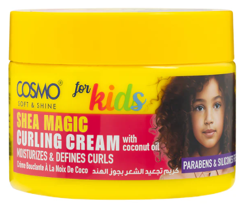 WHOLE SALE (48 PER CARTON)CURLING CREAM MOISTURIZES & DEFINES CURLS 325G FOR KIDS (SHEA MAGIC SOFT & SHINE) (COSMO SERIES)[COM33103598]