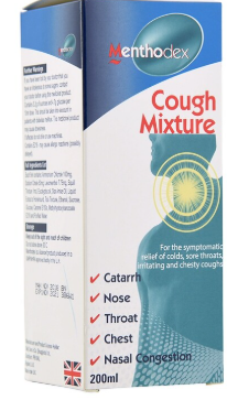 MENTHODOX COUTH MIXTURE 200ML