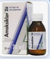 AMOKSIKLAV  SUSP 457 MG