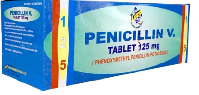 Penicillin V 125 mg Tablets (Phenoxymethylpenicillin)