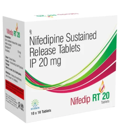 Nifedose SR 20 mg (Nifedipine sustained release tablets)