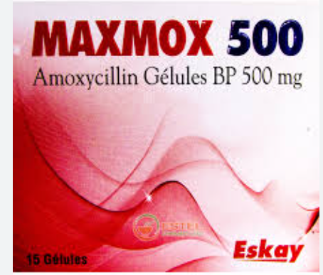 Maxmox Amoxicillin 500 mg Capsule